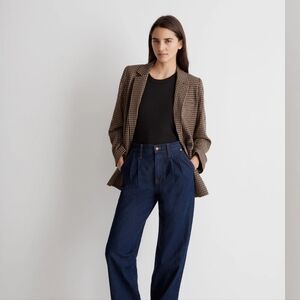 Caldwell Double-Breasted Blazer in Lyden Plaid